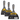 Set of 3 Stainless Steel Dewalt Drywall Joint Knives