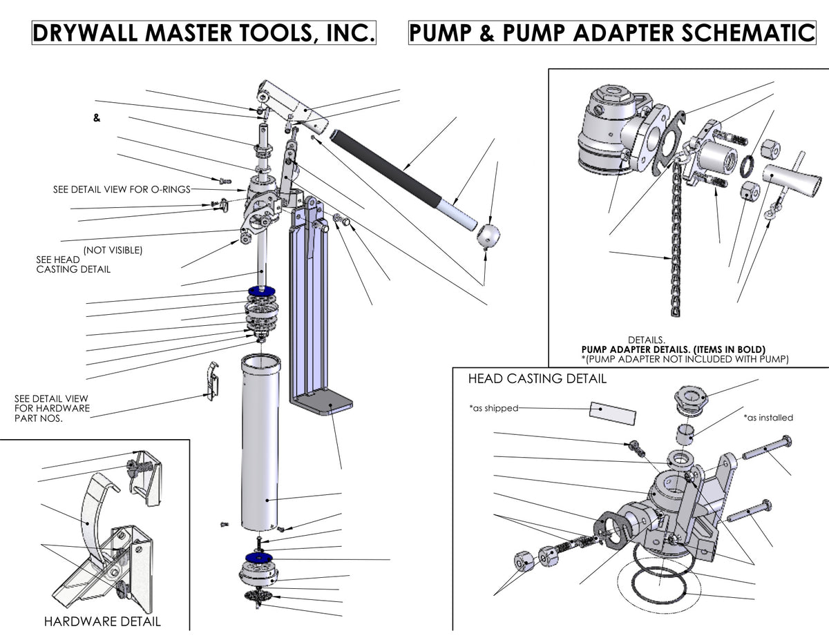 Drywall Master Mud Pump